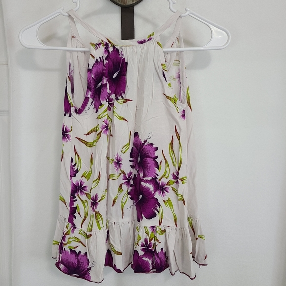 Aloha Fashion Woman's Summer Tanktop, Size: Small Color: White - Picture 3 of 16